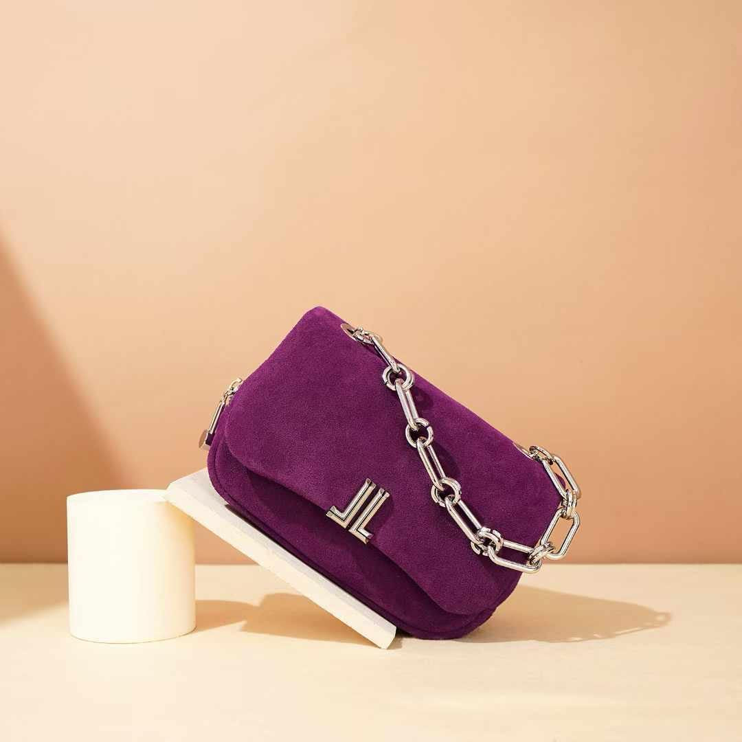 Chic Suede Mini Bag Elegance Charm