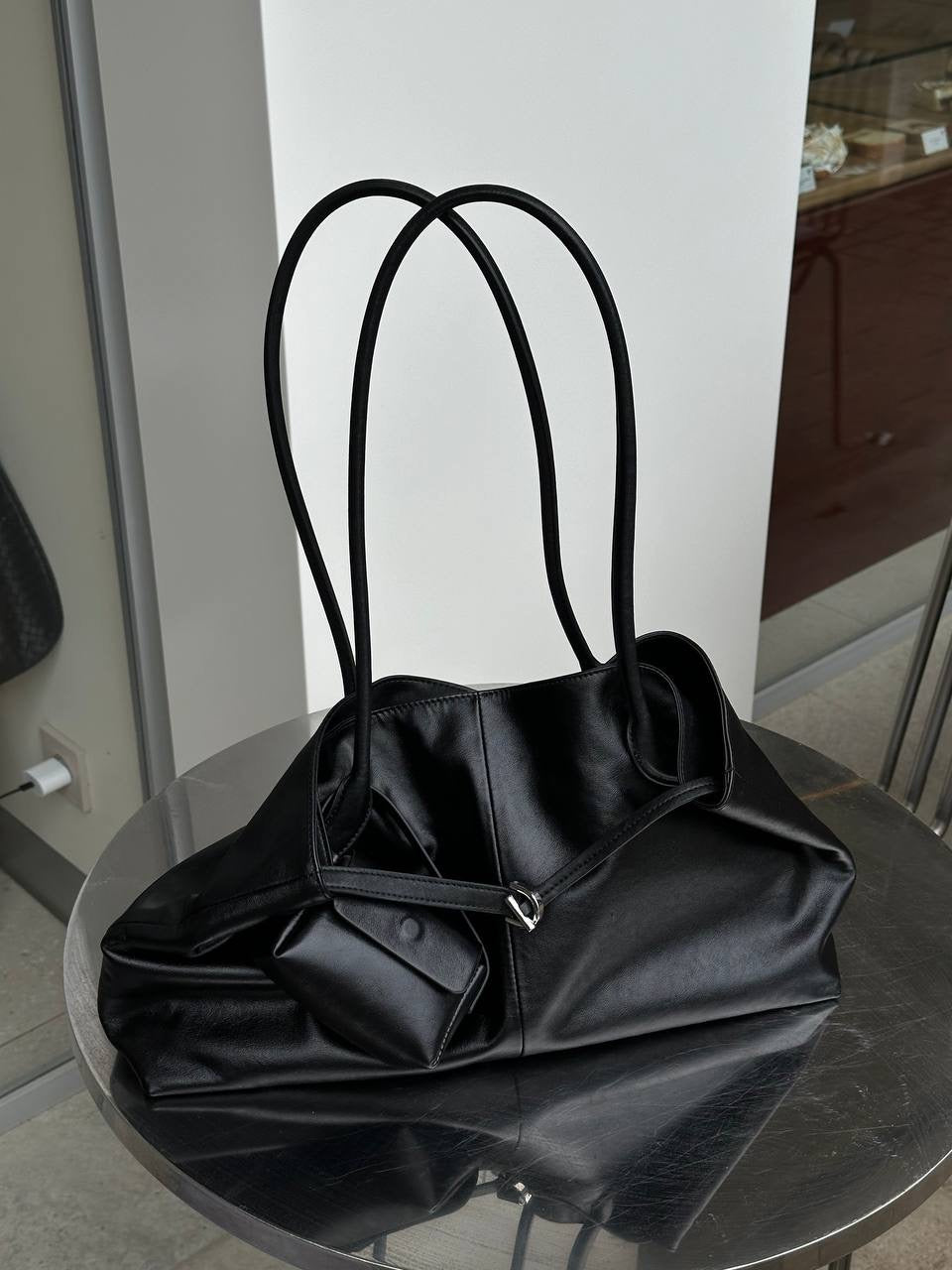 LA FORMA DUO  BOGDANA— shoulder bag made from genuine leather