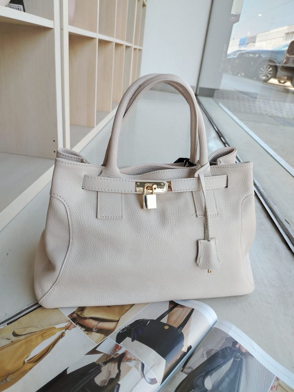 Bogdana Firenze – Genuine Leather Bag, Made in Italy 🇮🇹