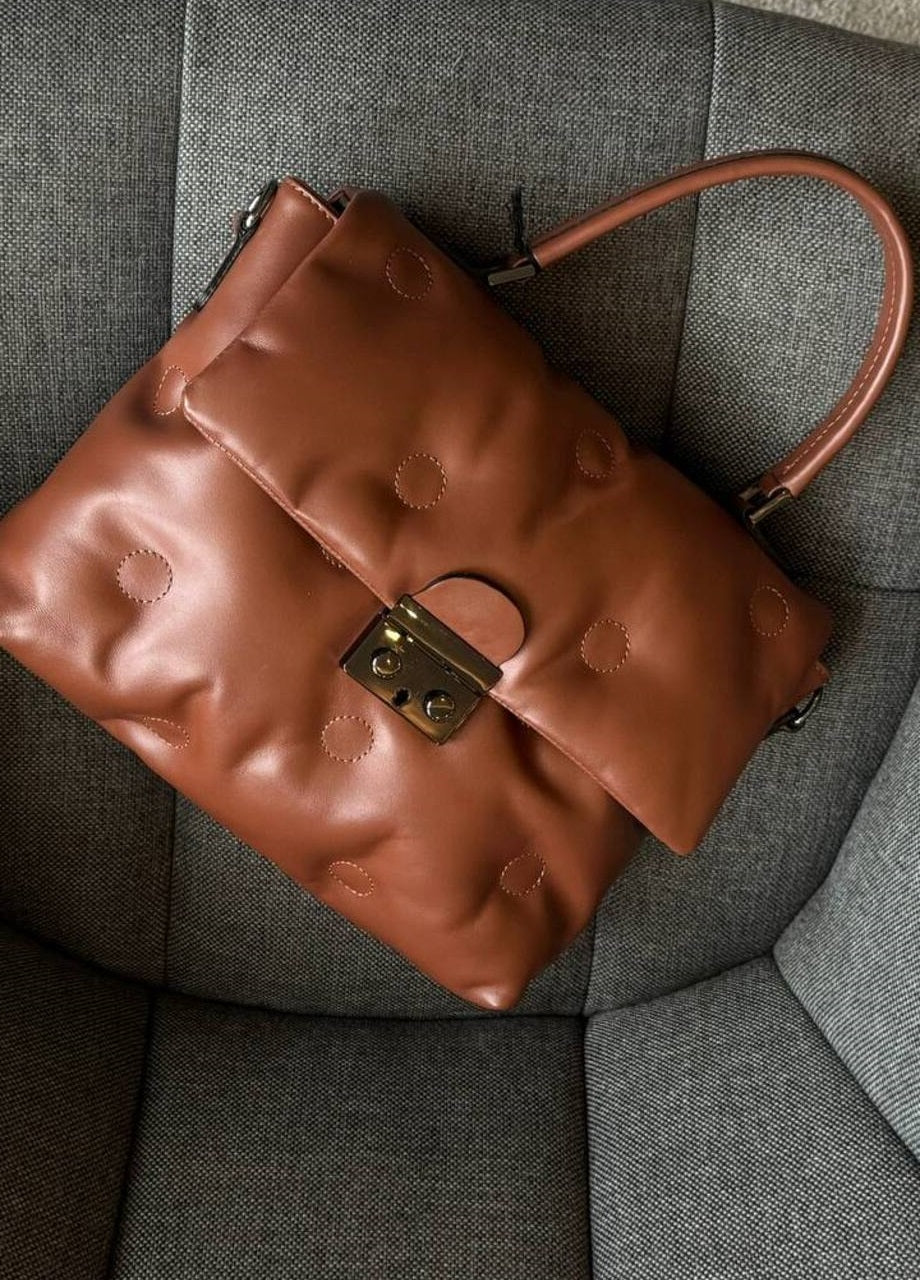 Coffee in Style – leather bag for fashionable women