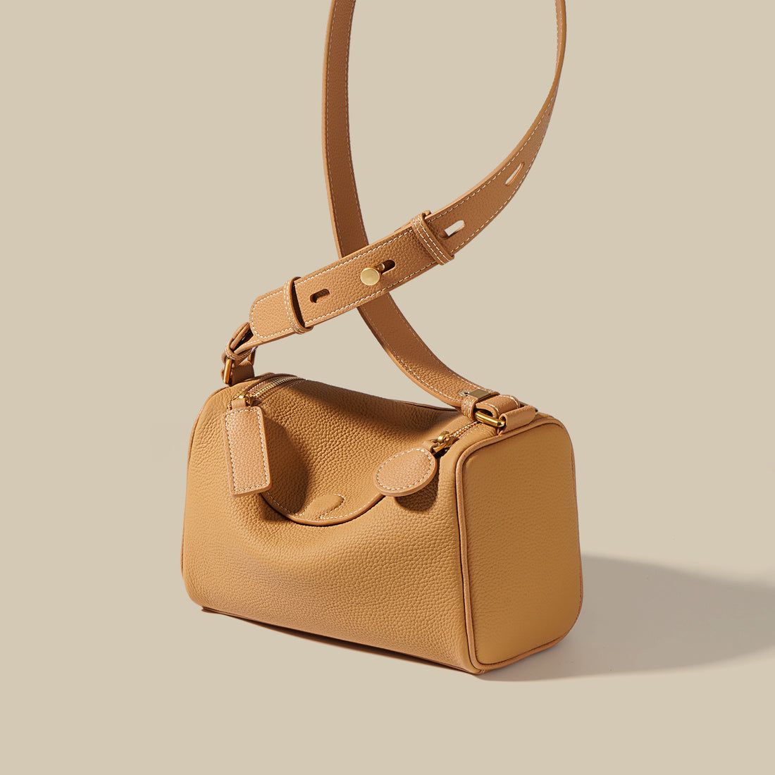 Madelyn Luxe” — Premium Leather Convertible Crossbody & Shoulder Bag