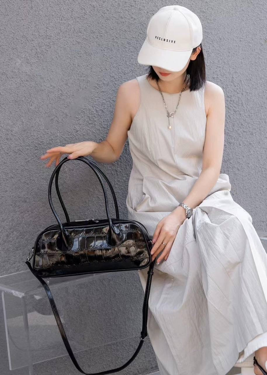 Glam Luxe leather bag