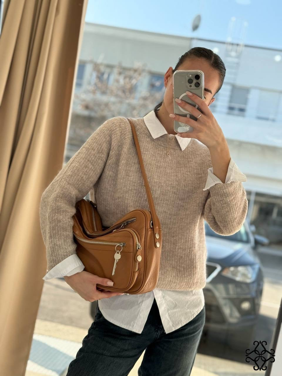 Siena Classic — Premium Italian Leather Bag 🇮🇹