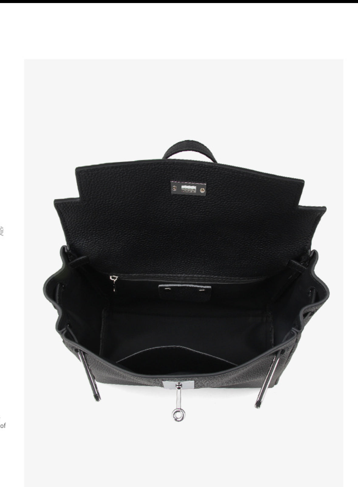 Bogdana Mini Leather Backpack