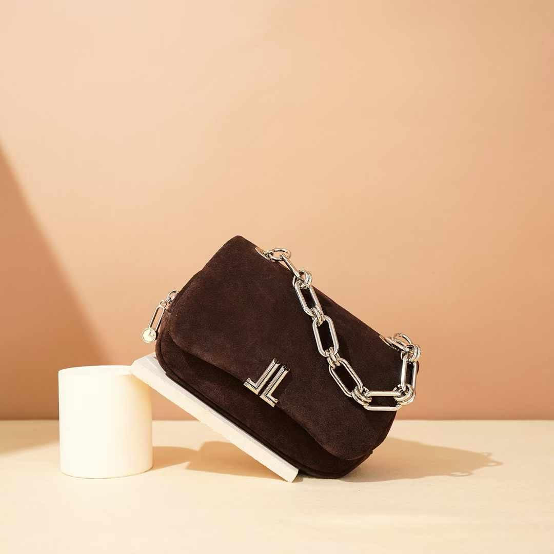 Chic Suede Mini Bag Elegance Charm