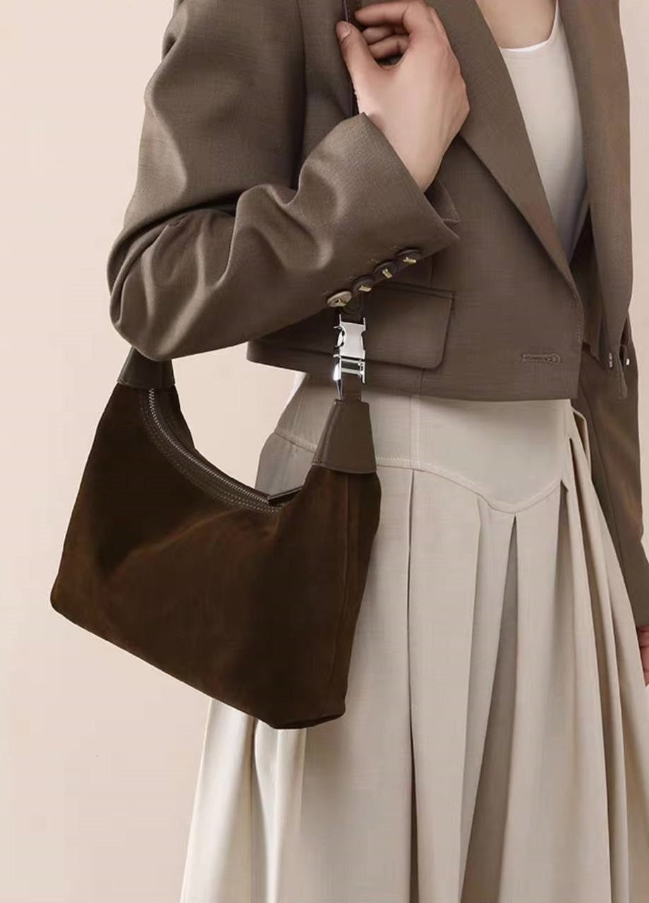 “Velora — Stylish Suede Bag”