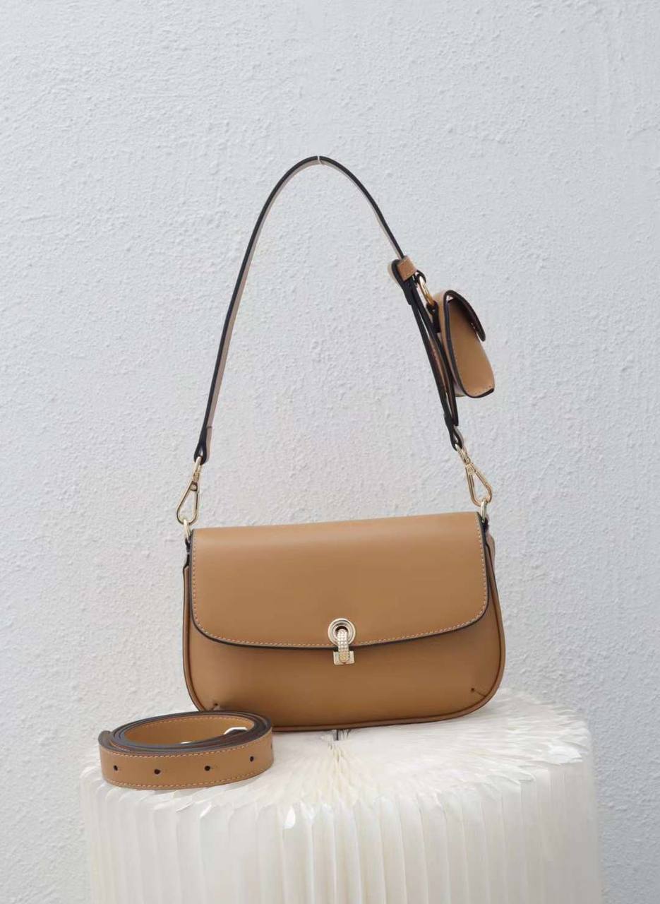 “Elegance” — Classic Genuine Leather Bag