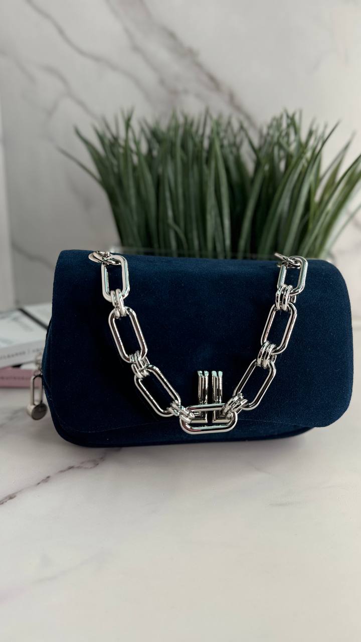 Chic Suede Mini Bag Elegance Charm