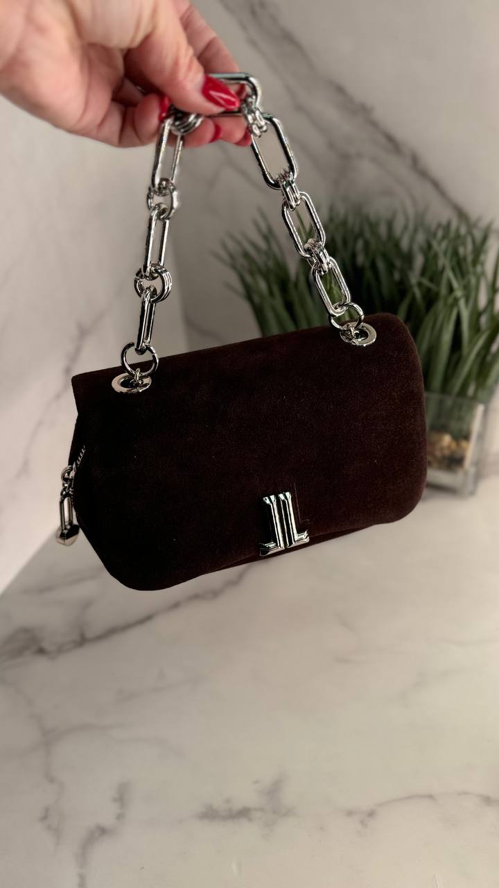 Chic Suede Mini Bag Elegance Charm
