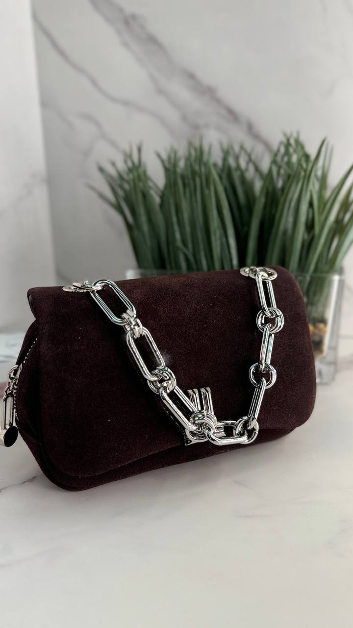 Chic Suede Mini Bag Elegance Charm