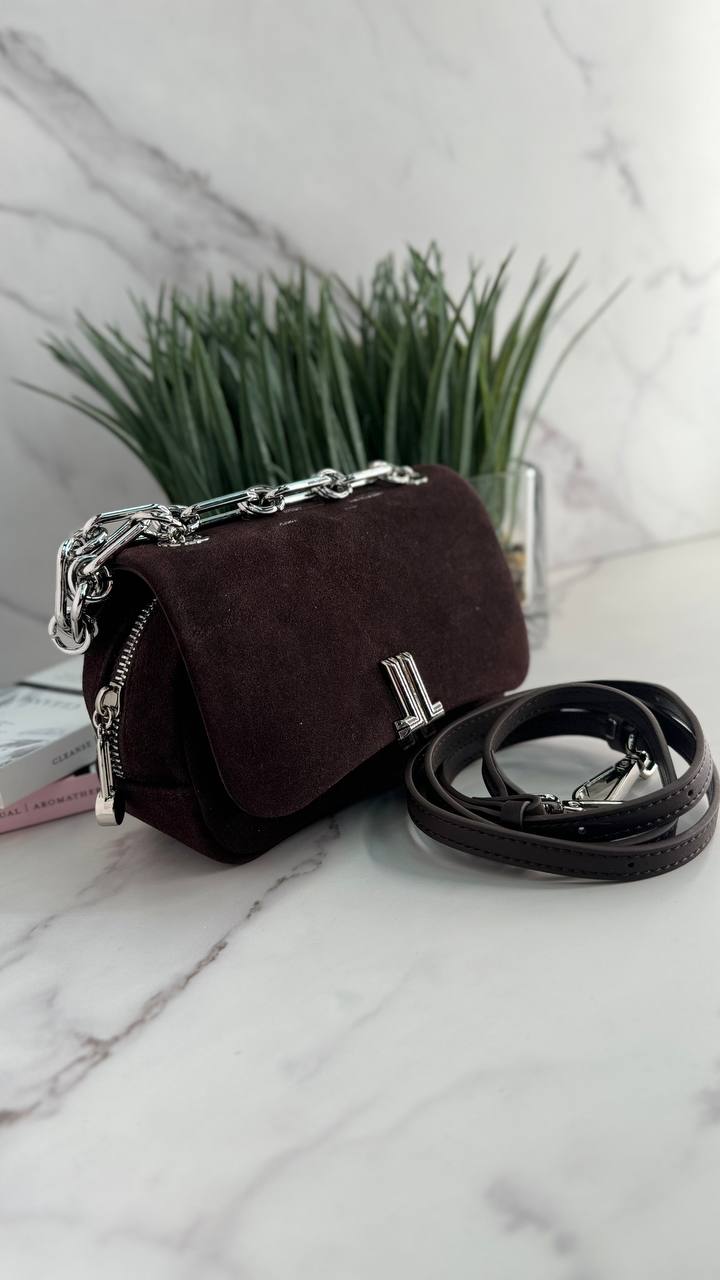 Chic Suede Mini Bag Elegance Charm