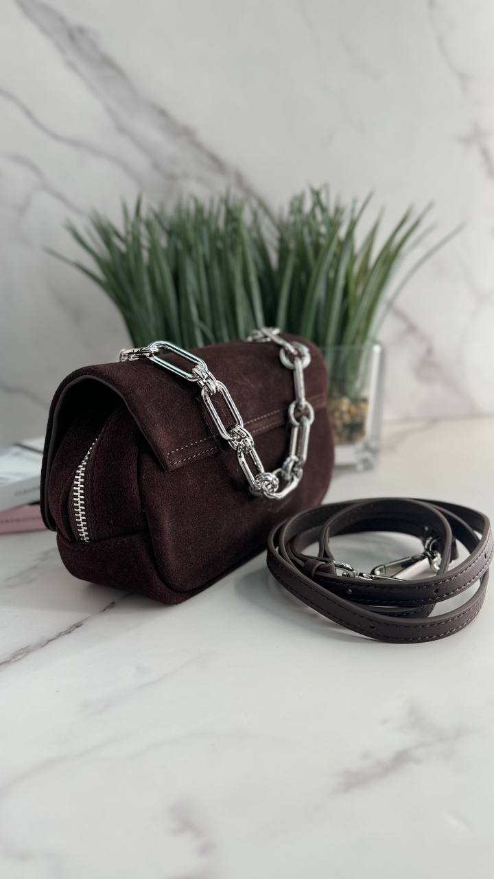 Chic Suede Mini Bag Elegance Charm