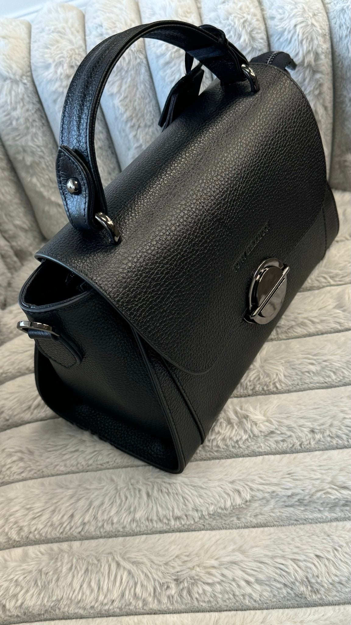 Stylish Leather Bag for Business Women Made in Italy