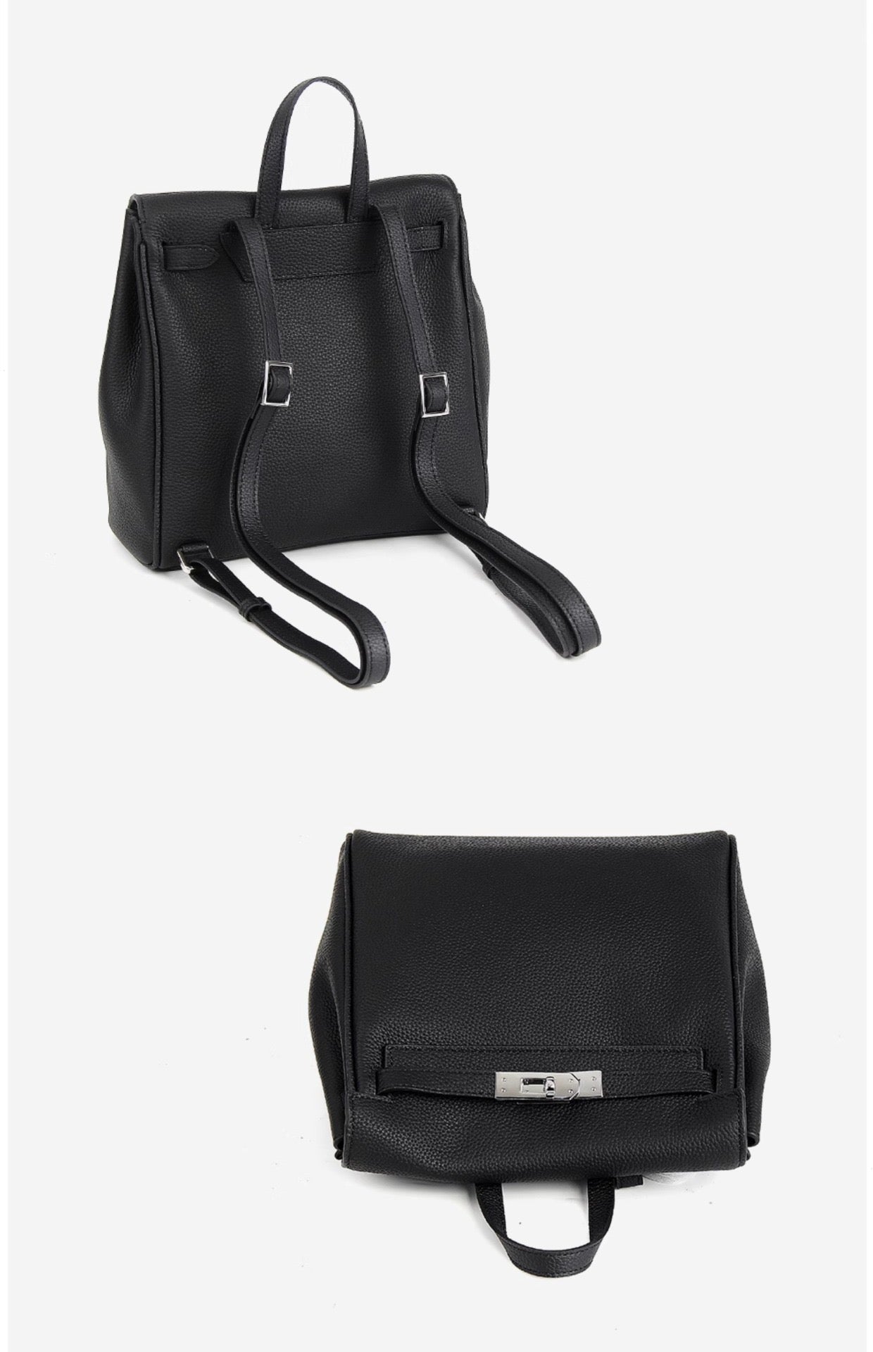 Bogdana Mini Leather Backpack
