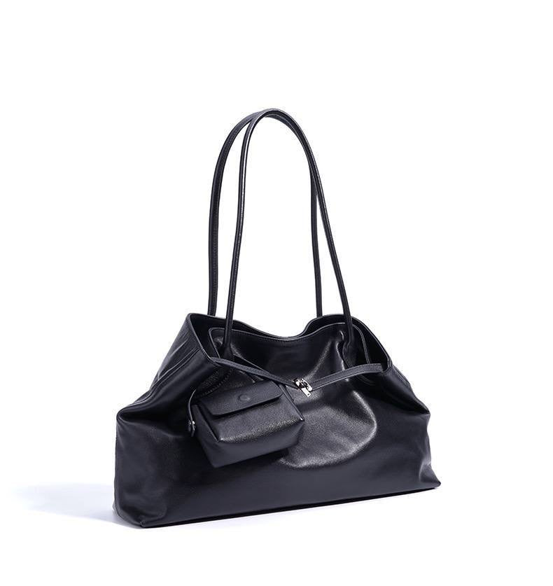 LA FORMA DUO  BOGDANA— shoulder bag made from genuine leather