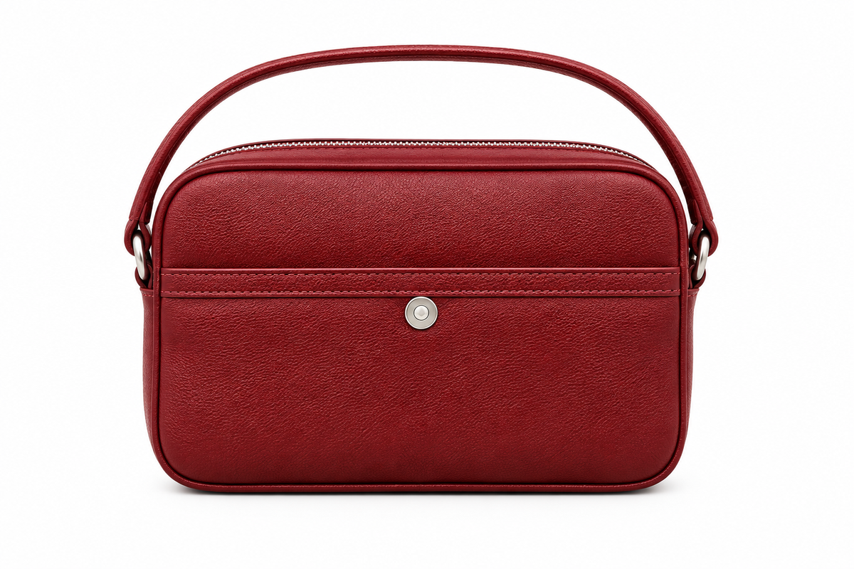 LORVESSA – Genuine Italian Leather Crossbody Bag | Women’s Designer-Style Handbag | 11 × 7 × 4
