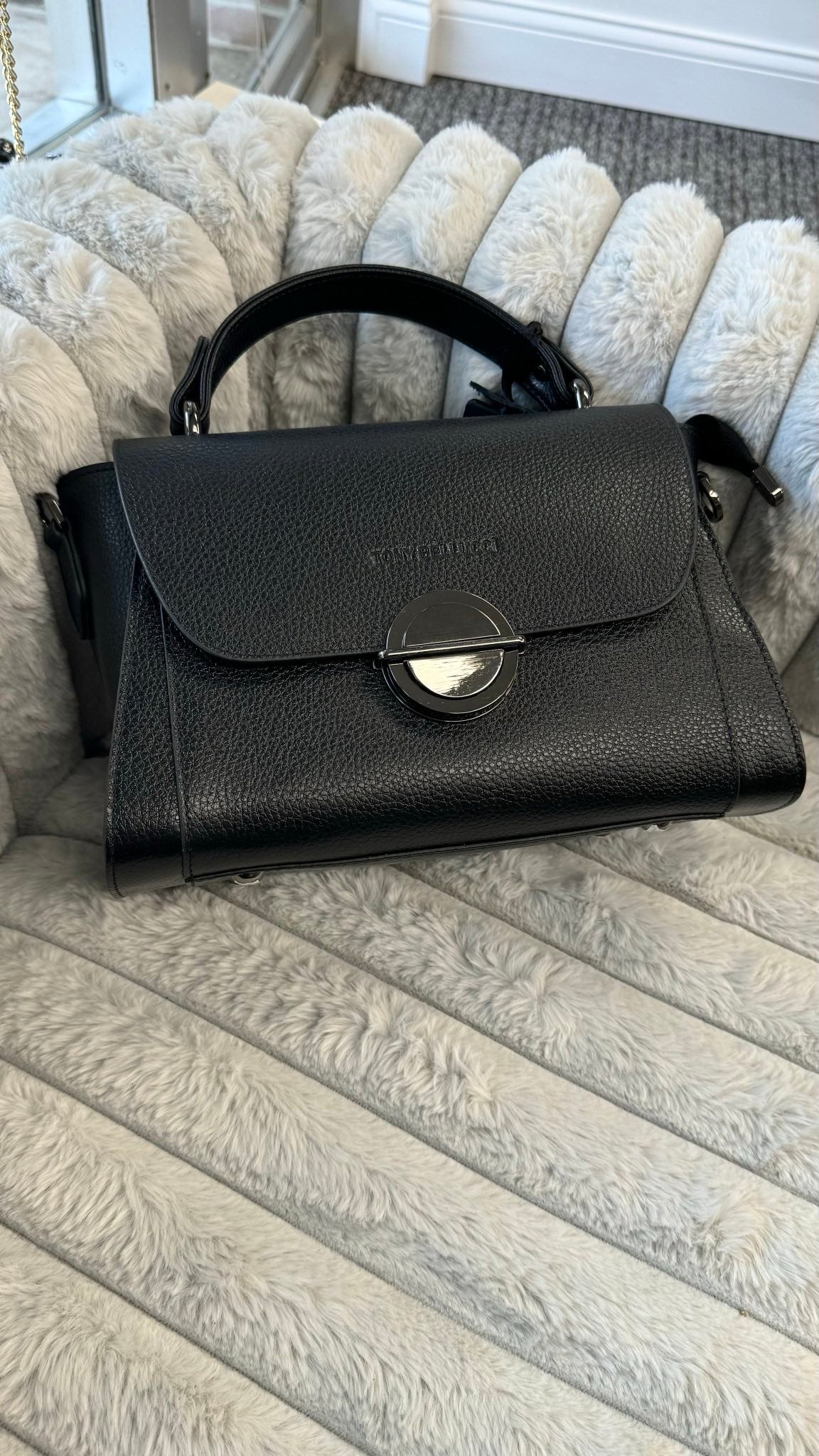Stylish Leather Bag for Business Women Made in Italy