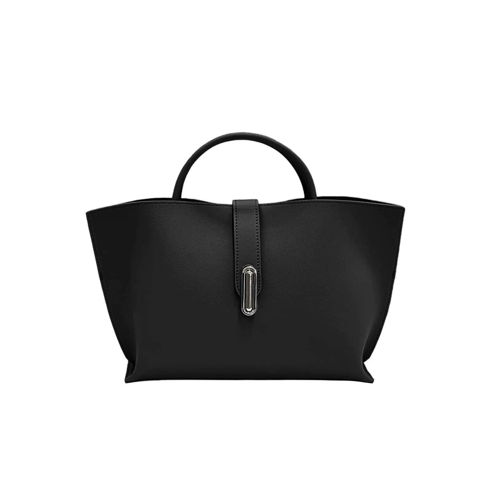 Tote Bag NATURAL LEATHER with Long Adjustable Strap