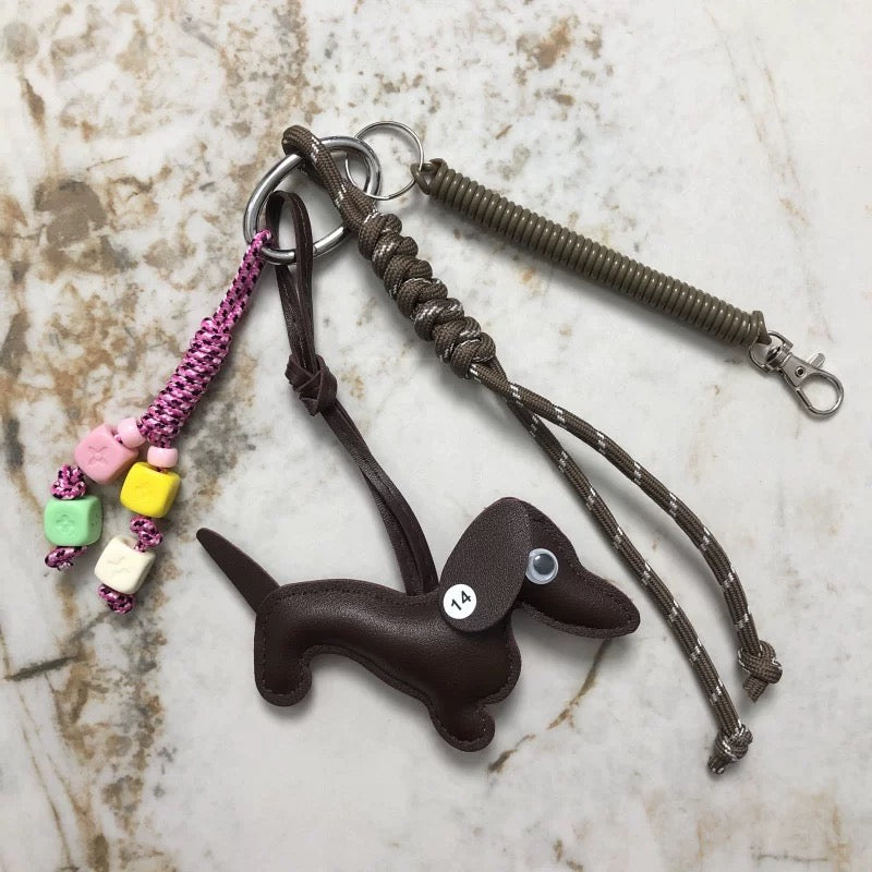 "Dachshund Delight" Key Chain