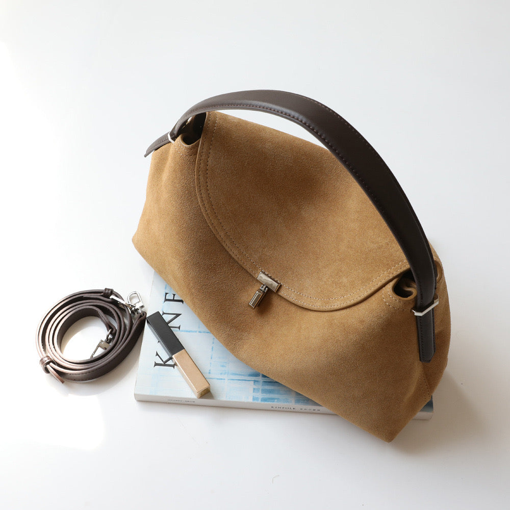 Bogdana Milano Soft Touch | Genuine Suede & Leather Bag
