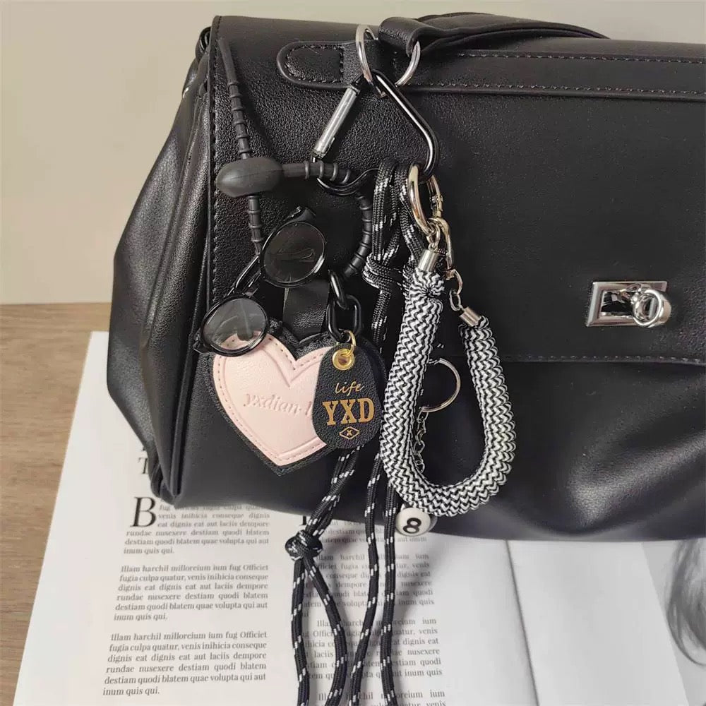 Urban Heartbeat – Bag Charm | Trendy Accessory 2025