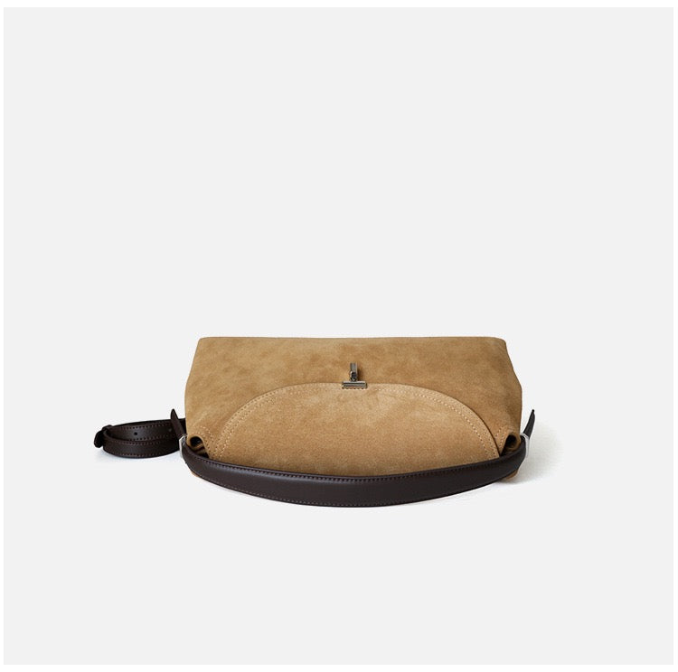 Bogdana Milano Soft Touch | Genuine Suede & Leather Bag