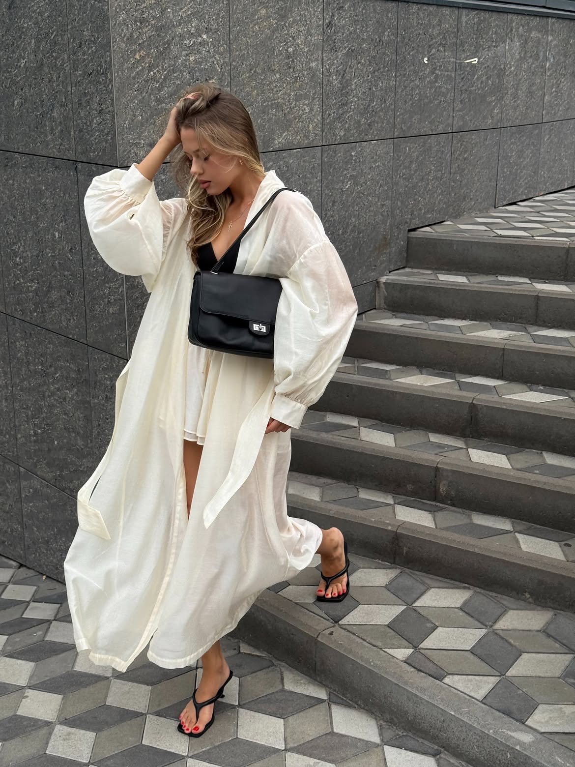 Classic Duo — Genuine Leather Shoulder Bag