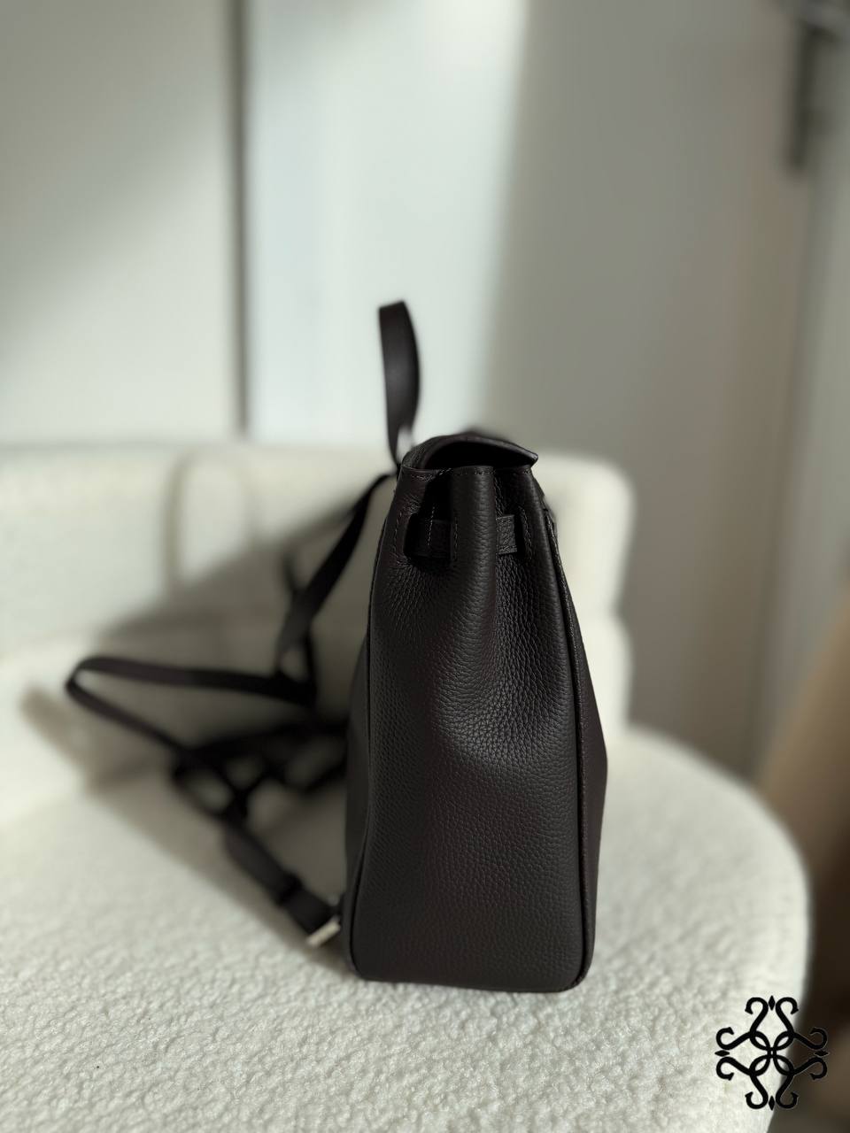 Bogdana Mini Leather Backpack