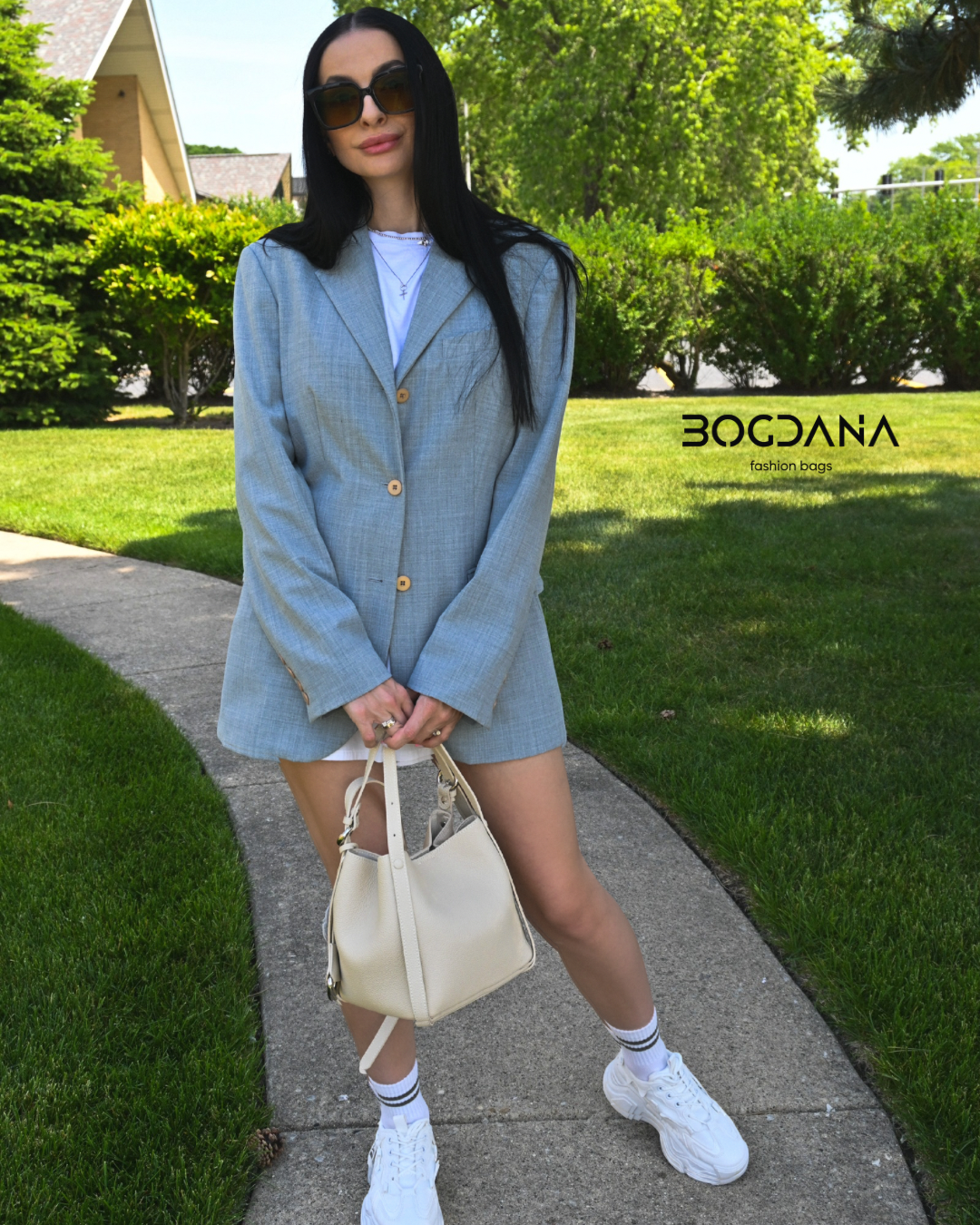 Narana Genuine Leather Bag with Matching Pouch — Style in Motion