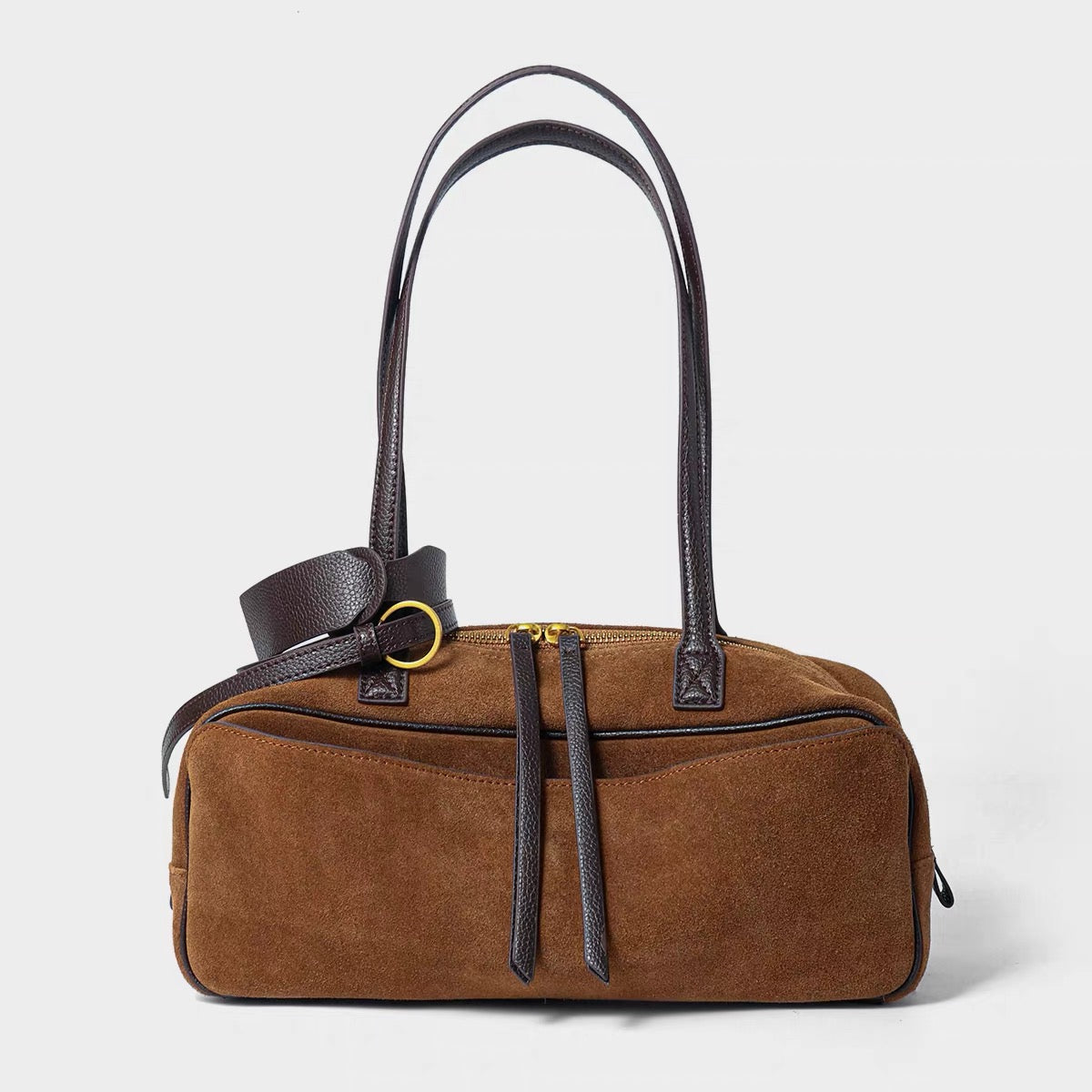 Pre-order. Siena Suede & Leather Bag