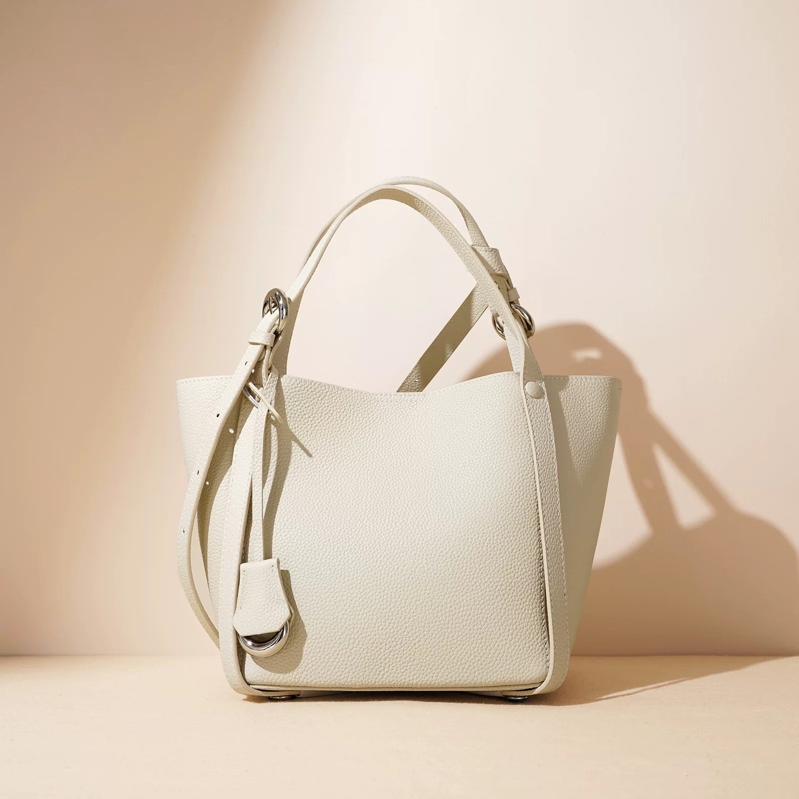 LUMA Genuine Leather Bag with Matching Pouch — Style in Motion