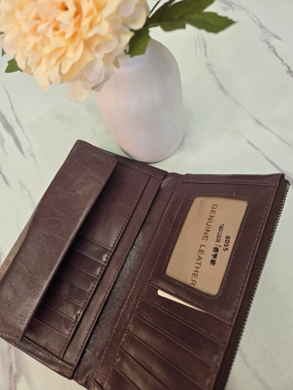 Slim Classic Genuine Leather Wallet