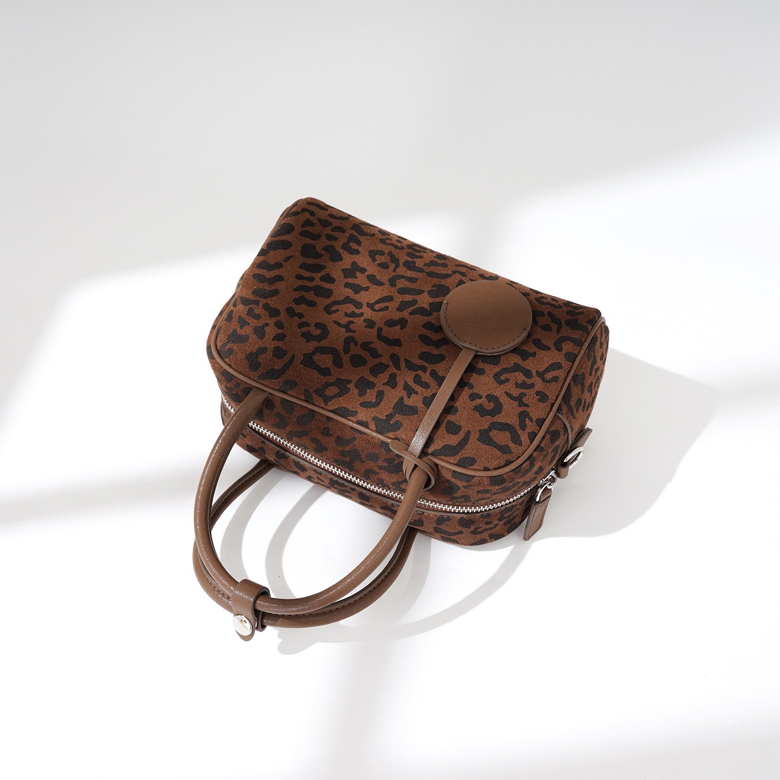 🎥💥 LEO MOOD – Genuine Suede Bag with Long Adjustable Strap