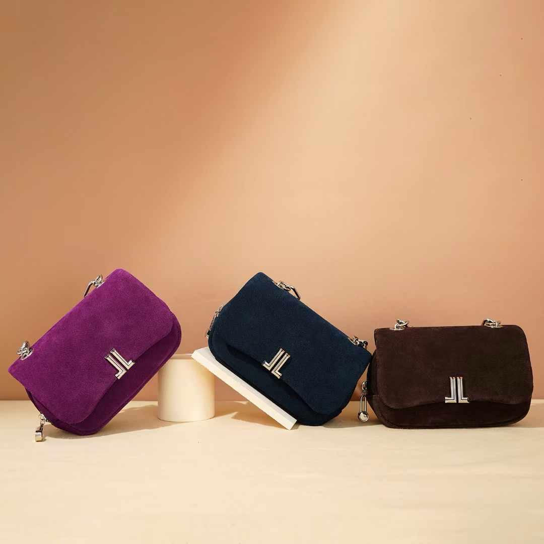 Chic Suede Mini Bag Elegance Charm