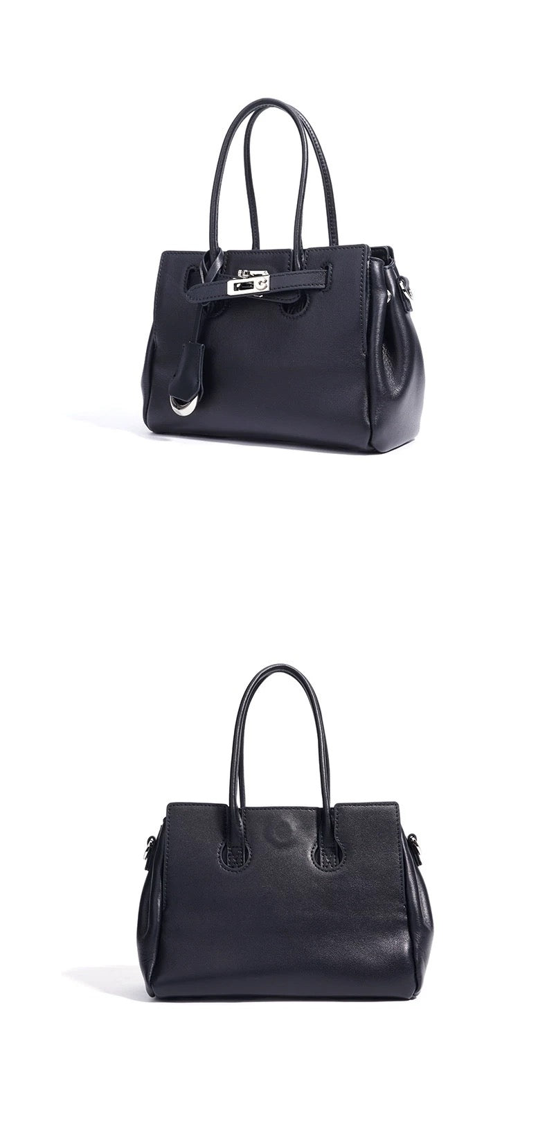“Urban Elegance” — Genuine Leather Handbag. Women’s shoulder bag