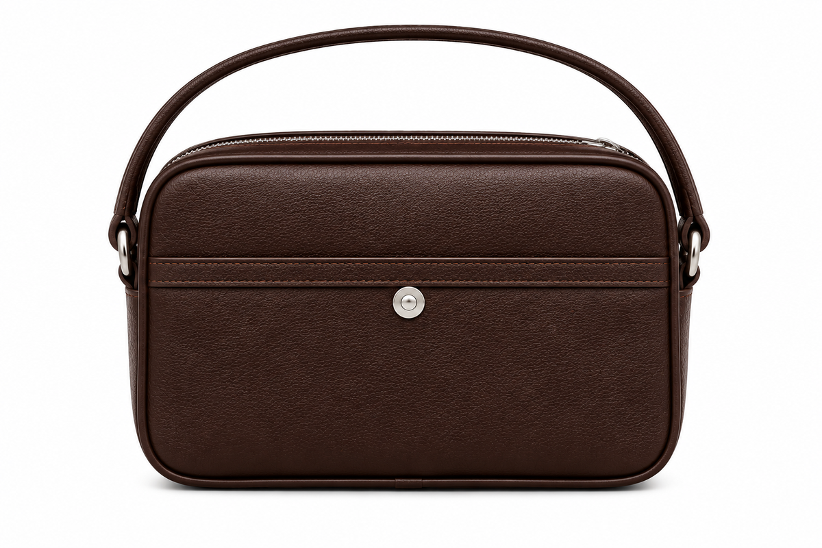 LORVESSA – Genuine Italian Leather Crossbody Bag | Women’s Designer-Style Handbag | 11 × 7 × 4