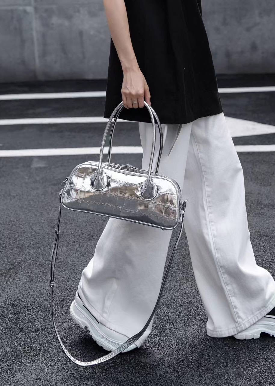 Glam Luxe leather bag