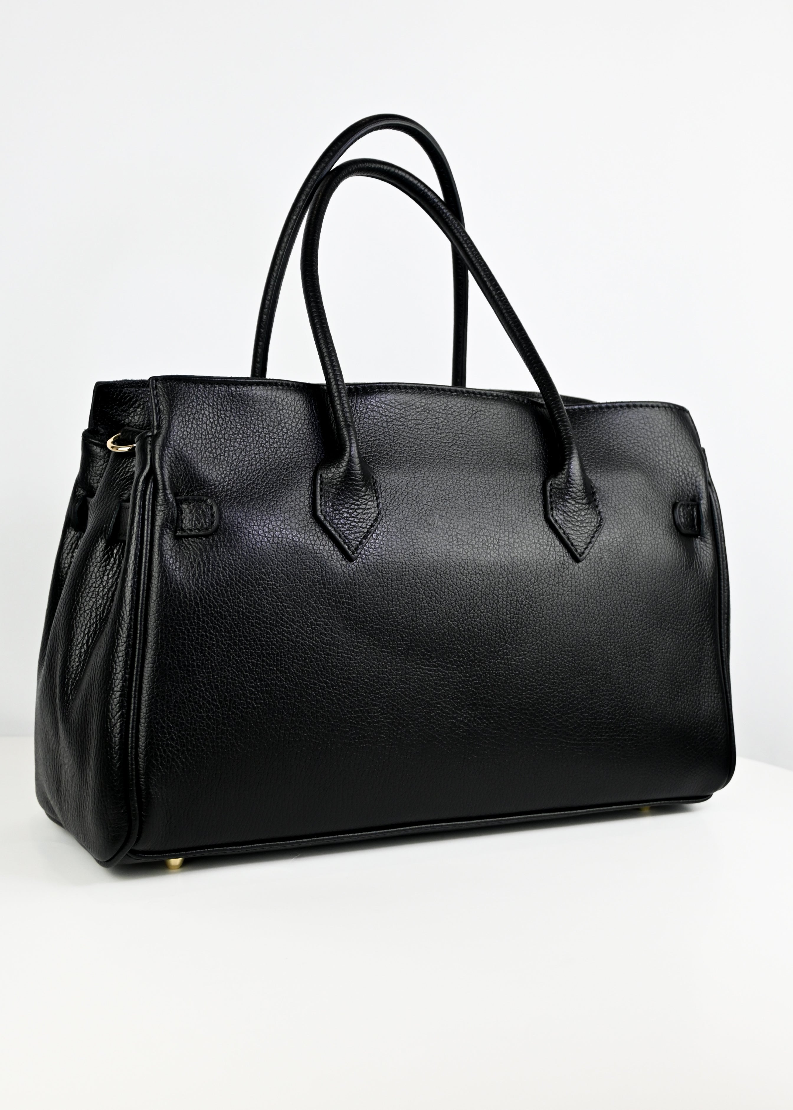 Elegant Italian Leather Tote Bag