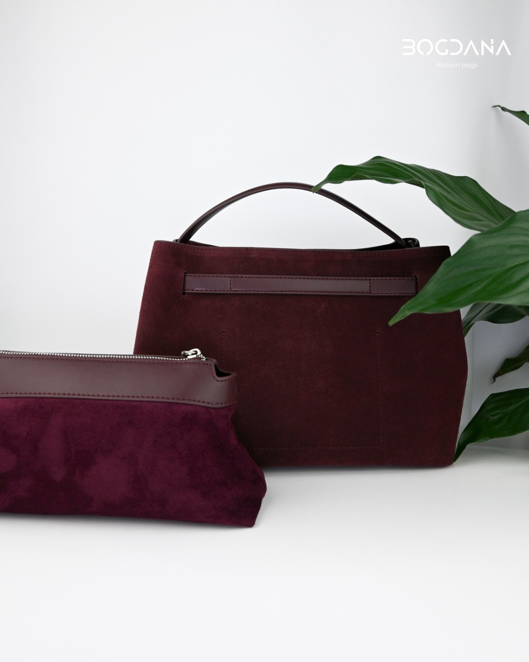 Velora Suede Elegance Bag