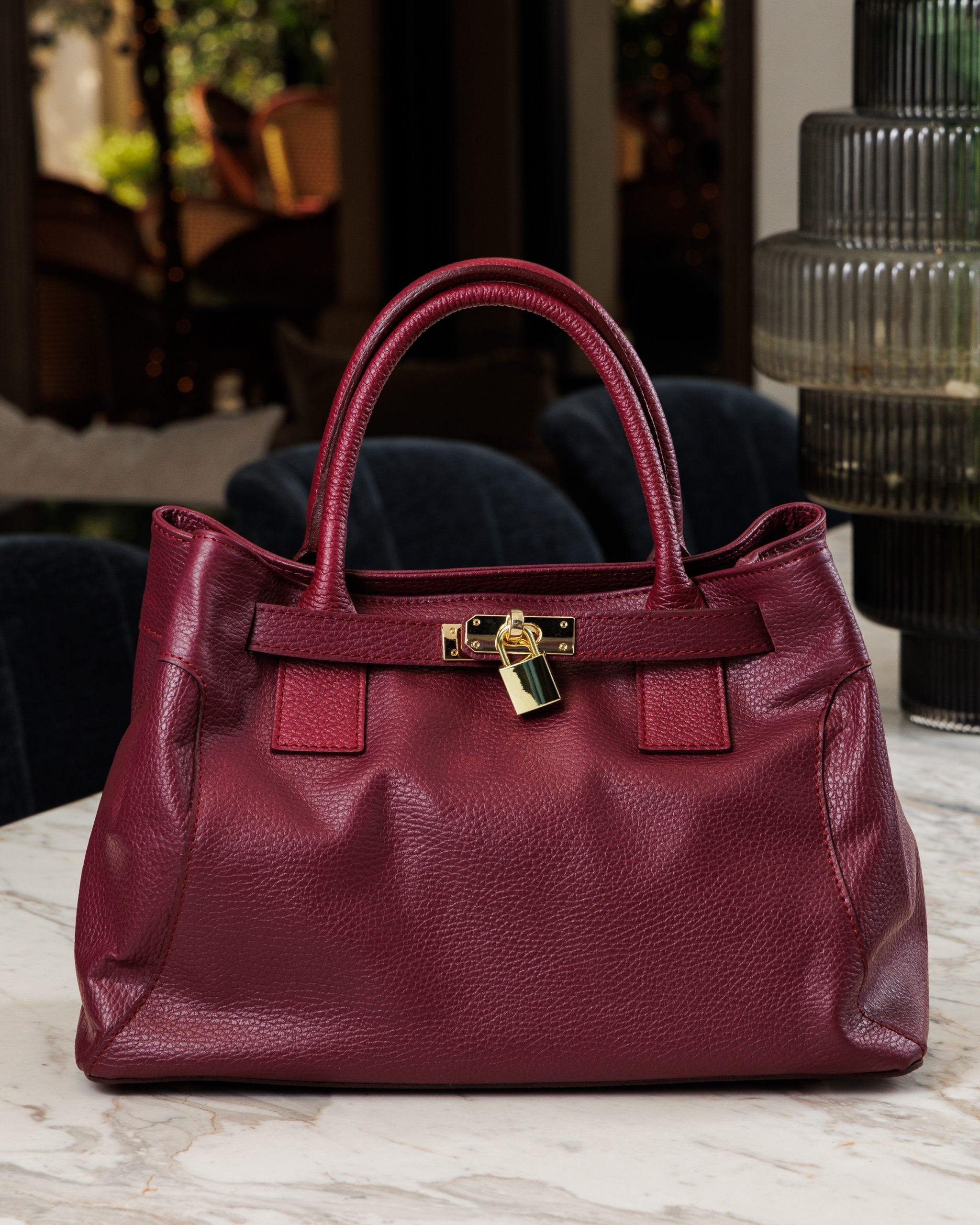 Bogdana Firenze – Genuine Leather Bag, Made in Italy 🇮🇹