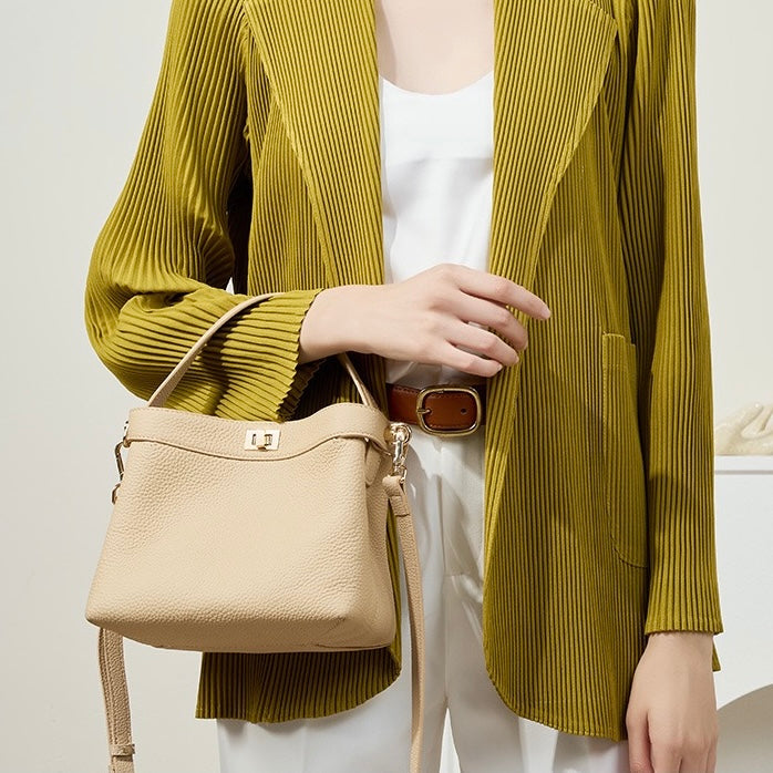 Urban Grace | Genuine Leather Bag with Leather Interior