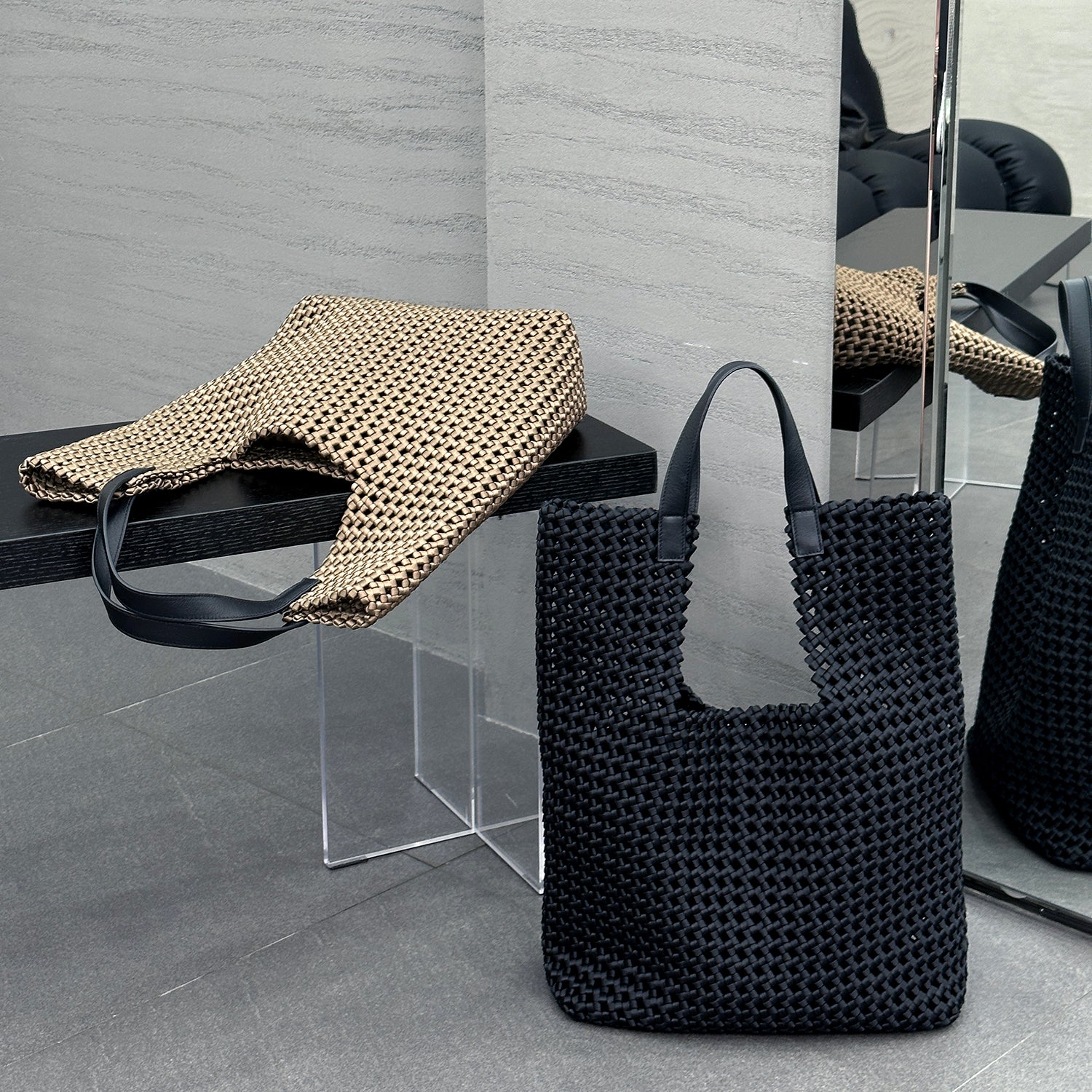 WovenGrace Shopper | Handwoven Tote by Bogdana Fashionbags