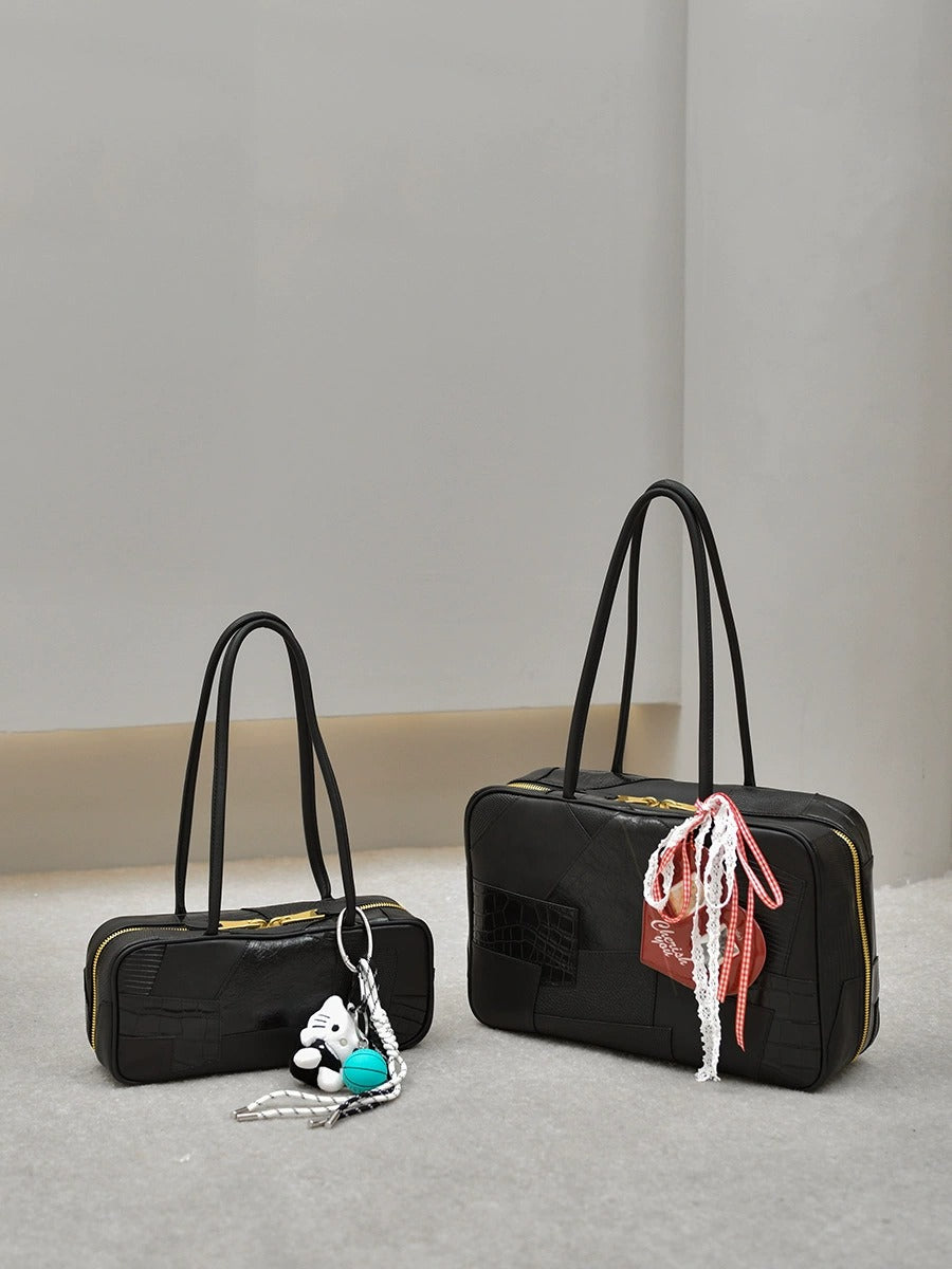 “Vera Forma” | Genuine Cowhide Leather Bag in Two Sizes