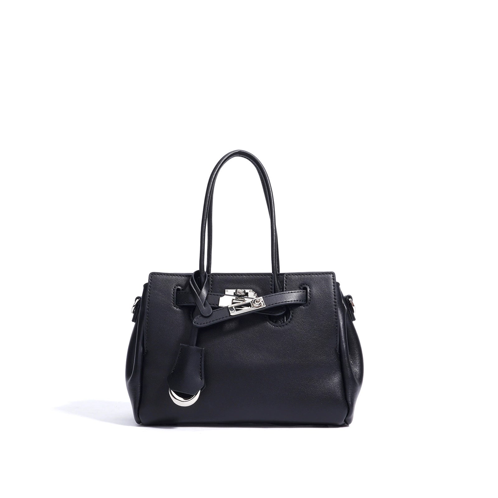 “Urban Elegance” — Genuine Leather Handbag
