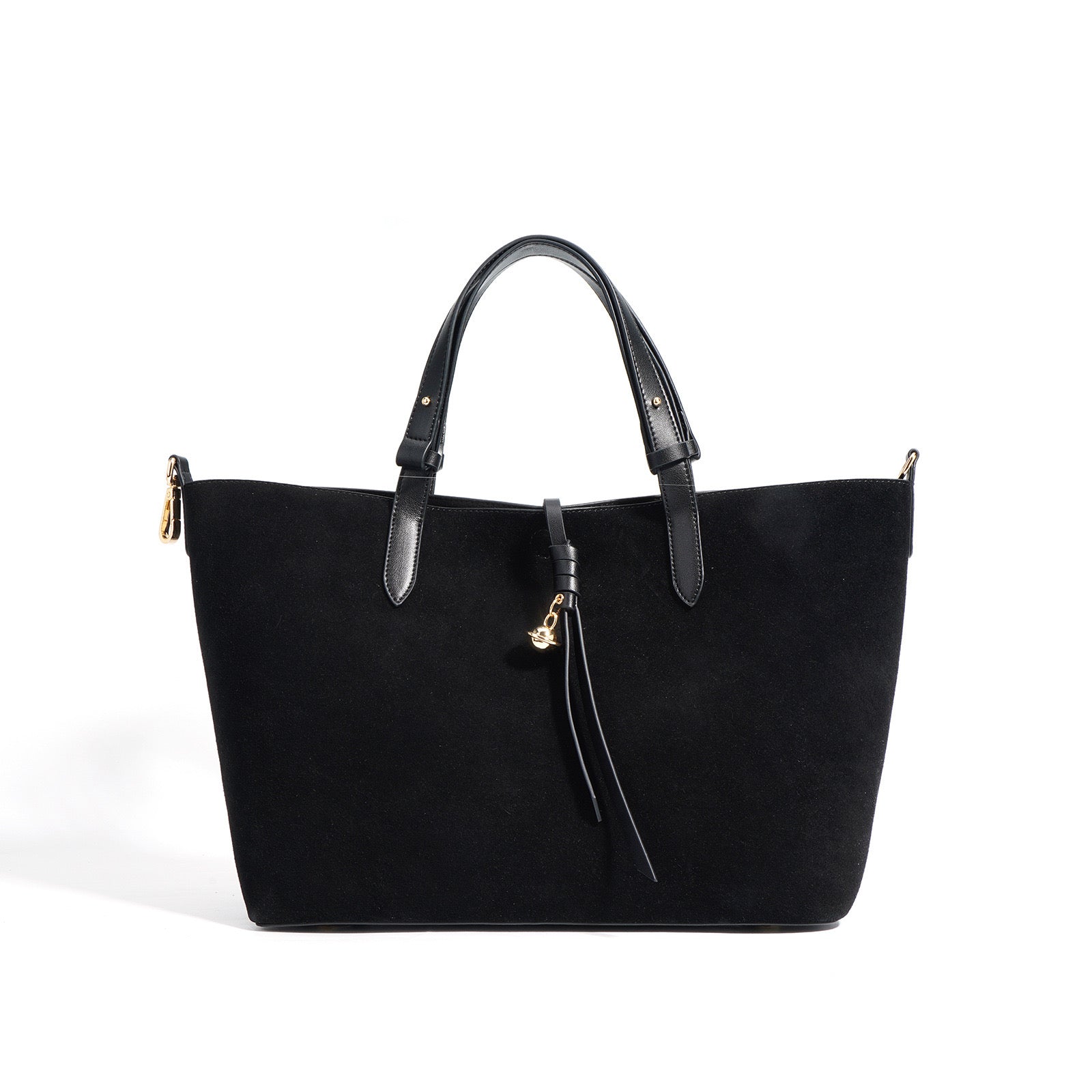 Suede Transformer Bag “Elegance Redefined”