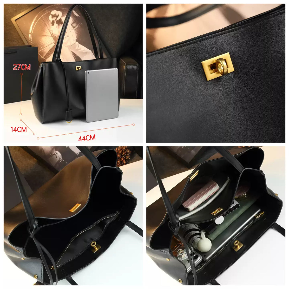 Bellavita Gold — Genuine Cow Leather Shoulder Bag | Made in Italy 🇮🇹