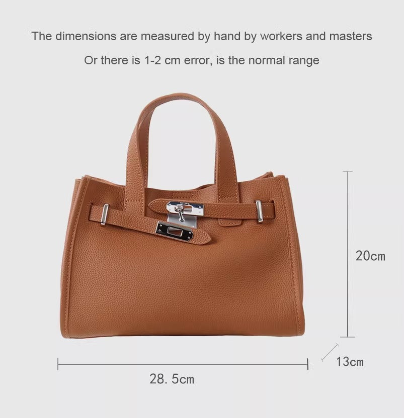 Bogdana Urban Luxe Small 👜✨ – Long Strap Leather Crossbody