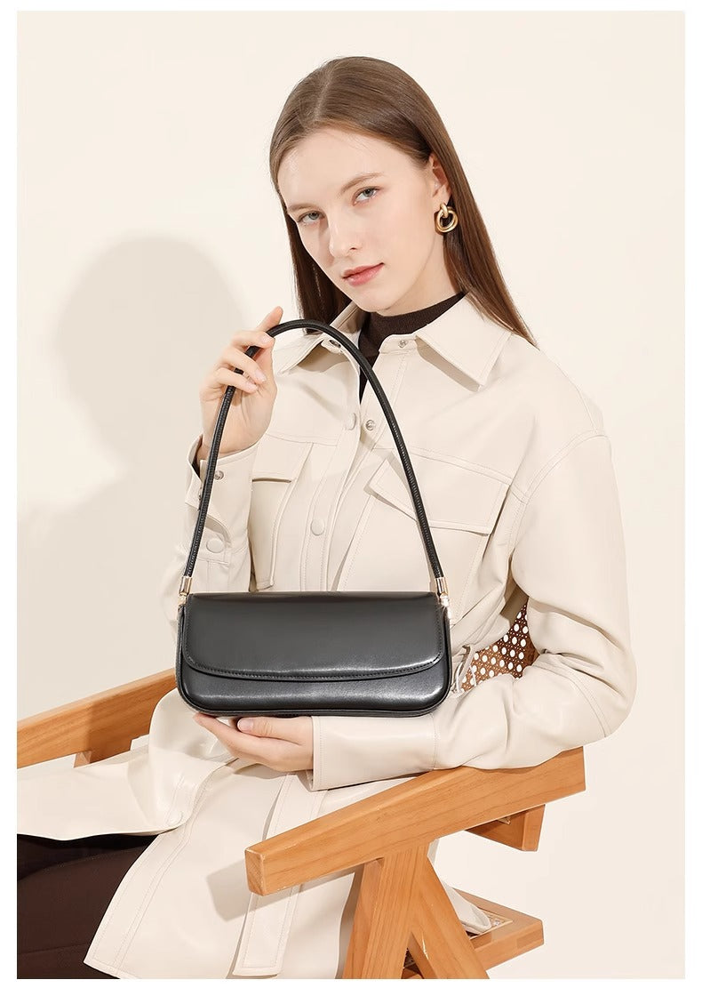 Elegant Bag Made of High-Quality Genuine Leather