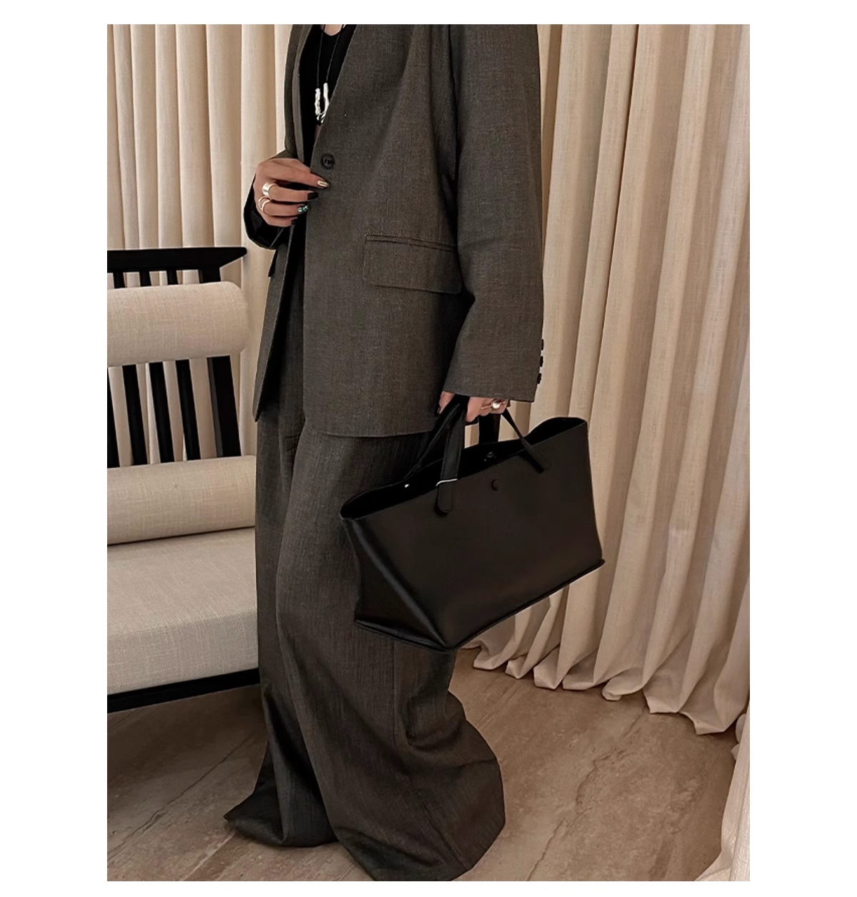 Luxe Travel Leather Bag