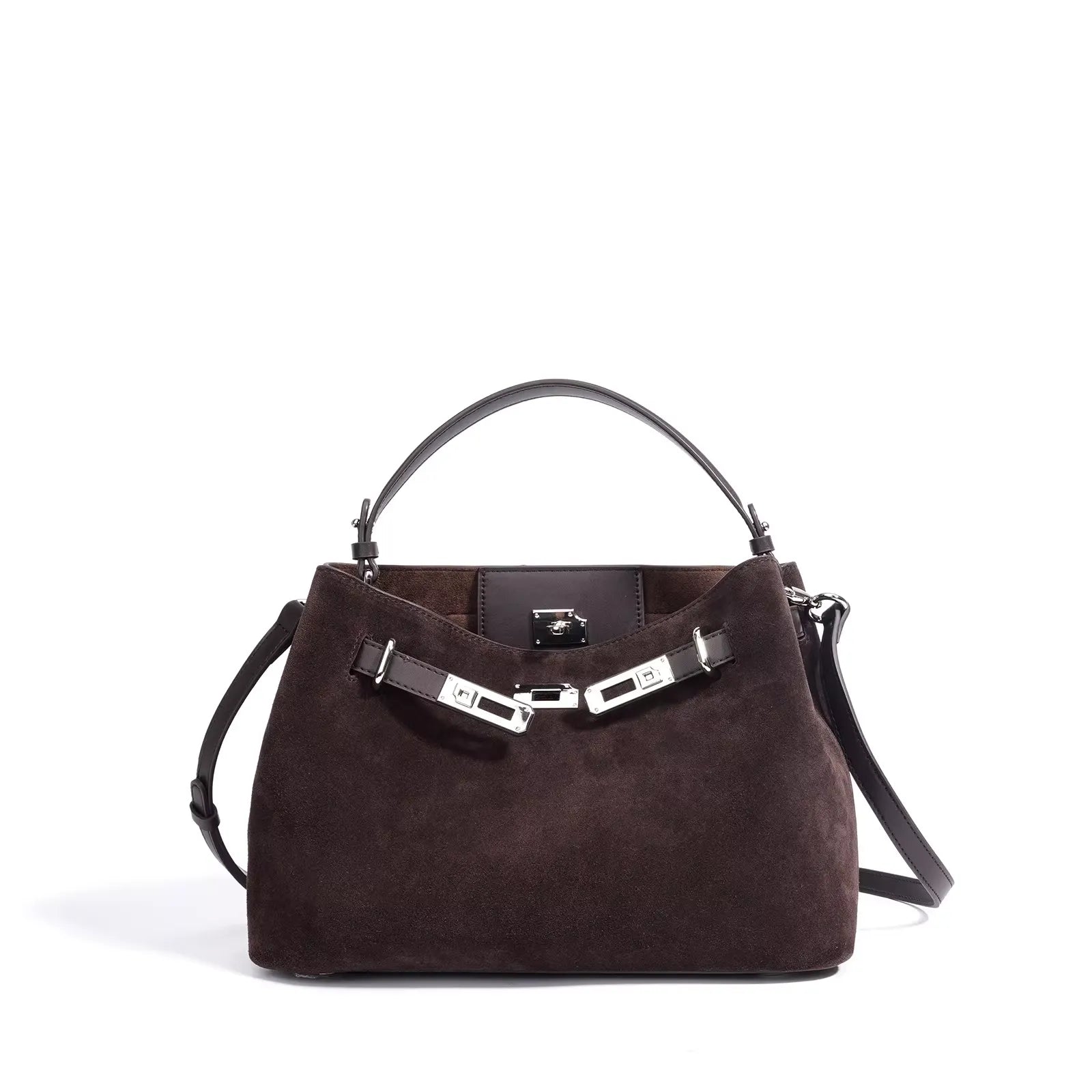 Velora Suede Elegance Bag